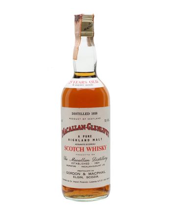 Macallan Glenlivet 1950 25 Jahre alt Gordon & Macphail 75cl