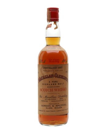 Macallan Glenlivet 1957 15 Jahre alt Sherrywood G M Gordon & Macphail