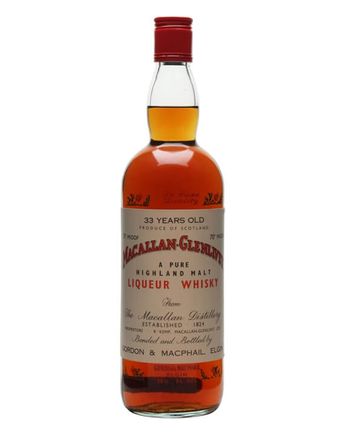 Macallan Glenlivet 33 Jahre alt Sherry Cask Bottled 1960s Gordon & Macphail