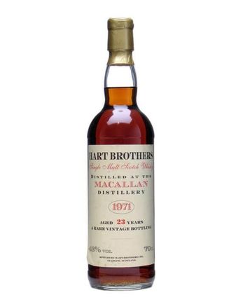 Macallan 1971 23 Jahre alt Sherry Cask Hart Brothers