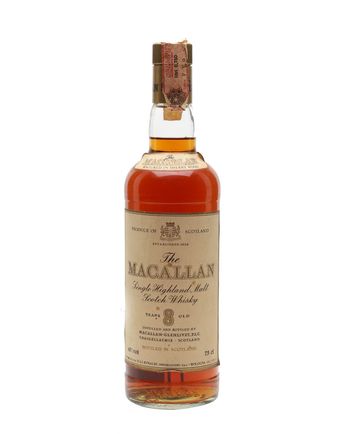 Macallan 8 Jahre alt Bottled 1980s 75cl