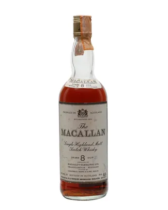 Macallan 8 Jahre alt bottled 1970s
