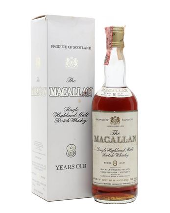 Macallan 8 Jahre alt Bottled 1980's