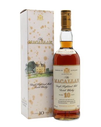 Macallan 10 Jahre alt Sherry Wood Bottled 1980's