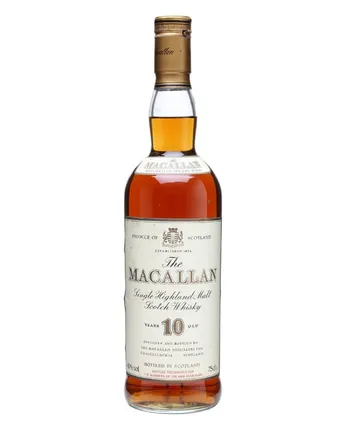 Macallan 10 Jahre alt New Club Elgin Bottled 1980s
