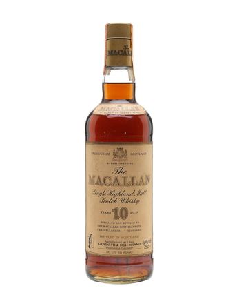 Macallan 10 Jahre alt Bottled