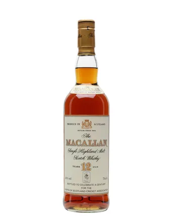 Macallan 12 Jahre alt North of Scotland Cricket Association