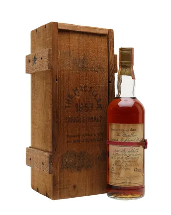 Macallan 1957 25 Jahre alt 25th Anniv. Rinaldi