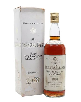 Macallan 1963 17 Jahre alt Bottled 1970's