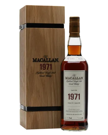 Macallan 1971 30 Jahre alt Fine Rare #7556