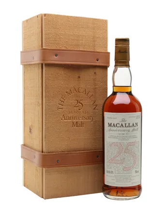 Macallan 1974 25 Jahre alt Anniversary Malt
