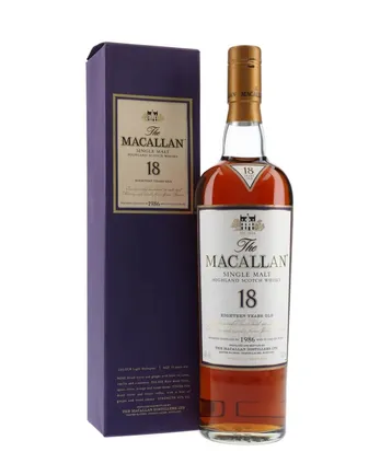 Macallan 1986 18 Jahre alt Sherry Oak