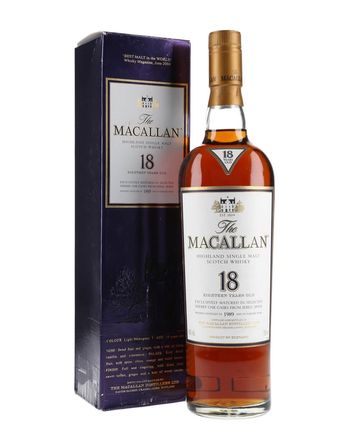 Macallan 1989 18 Jahre alt Sherry Oak