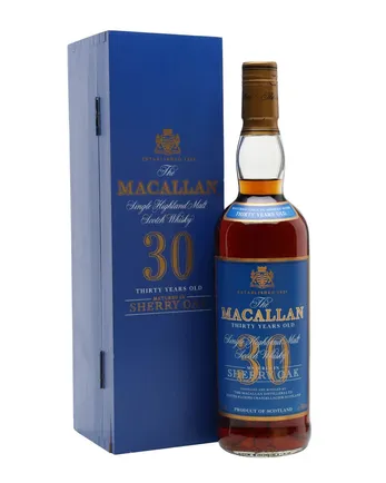Macallan 30 Jahre alt Blue Label