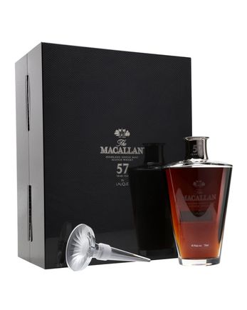 Macallan 57 Jahre alt Lalique Crystal 75cl
