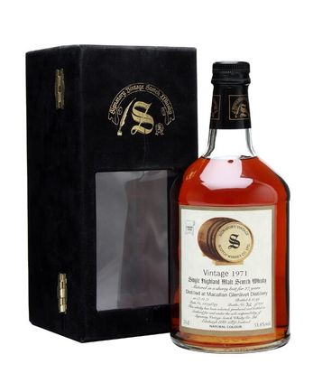 Macallan Glenlivet 1971 27 Jahre alt Sherry Cask Signatory