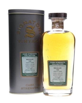 Macallan 1988 21 Jahre alt Cask #4947 Signatory