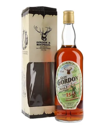 Glen Gordon 15 Jahre alt Bottled 1980s Gordon & Macphail