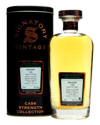 Macduff 1995 16 Jahre alt Cask #7867 Signatory Cask Strength Collection