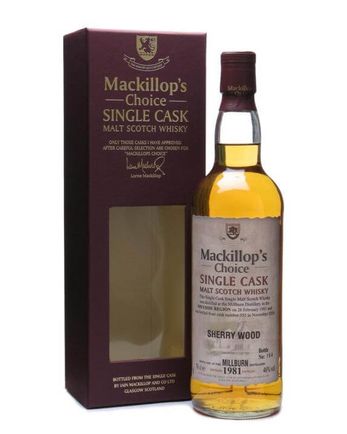 Millburn 1981 25 Jahre alt Sherry Wood Mackillop's
