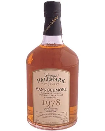 Mannochmore 1978 22 Jahre alt Vintage Hallmark