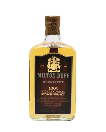 Miltonduff Glenlivet 12 Jahre alt Bottled 1980's