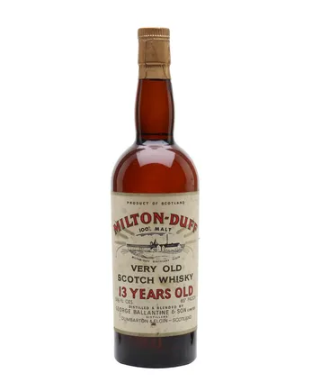Miltonduff 13 Jahre alt Bottled 1960s