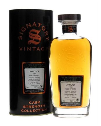 Mortlach 1990 19 Jahre alt Sherry Butt #5964 Signatory Cask Strength Collection