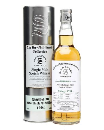 Mortlach 1991 19 Jahre alt Un Chillfiltered Signatory Un-Chillfiltered Collection