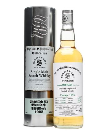 Mortlach 1995 17 Jahre alt Casks #4090+1 Signatory Un-Chillfiltered Collection