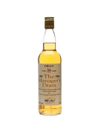 Oban 19 Jahre alt Manager's Dram