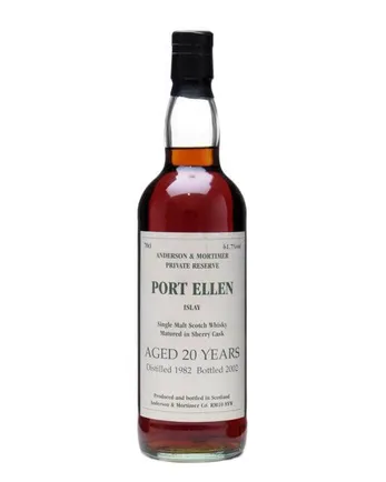 Port Ellen 1982 20 Jahre alt Sherry Cask Anderson & Mortimer