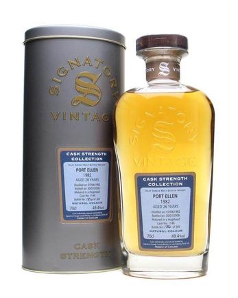 Port Ellen 1982 26 Jahre alt Cask 1146 Signatory Cask Strength Collection