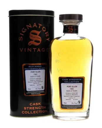 Port Ellen 1983 27 Jahre alt Wine Treated Butt Signatory Cask Strength Collection