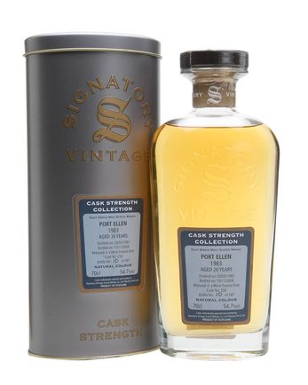 Port Ellen 1983 26 Jahre alt Wine Treated Butt Signatory