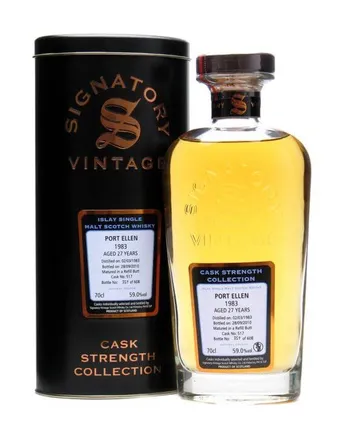 Port Ellen 1983 27 Jahre alt Refill Butt #517 Signatory Cask Strength Collection