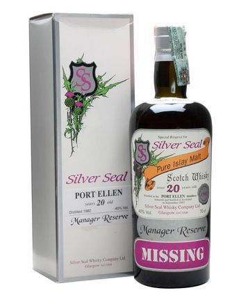 Port Ellen 1982 20 Jahre alt Silver Seal Manager's Reserve