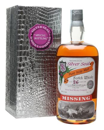 Port Ellen 1982 26 Jahre alt 'Missing' Silver Seal