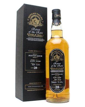 Pittyvaich 1979 28 Jahre alt Cask #5639 Duncan Taylor