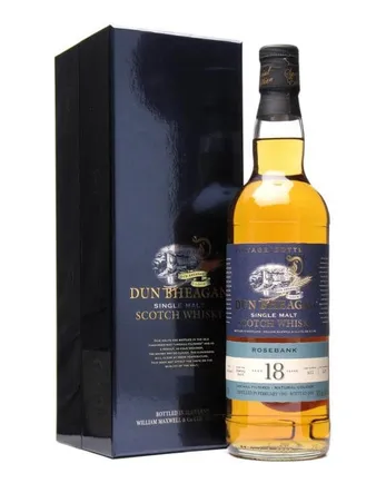 Rosebank 1990 18 Jahre alt Sherry Butt Dun Bheagan