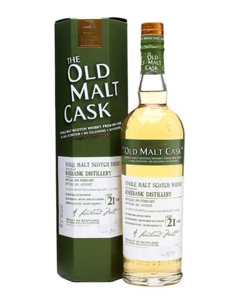 Rosebank 1990 21 Jahre alt Old Malt Cask #0000 Douglas Laing