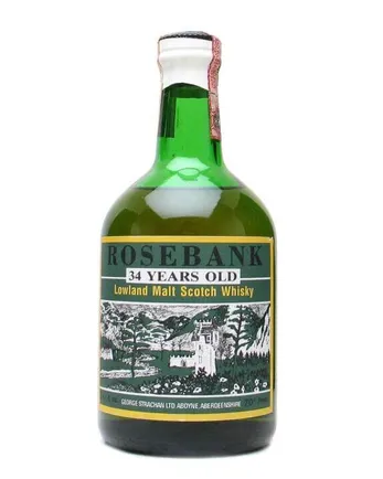 Rosebank 34 Jahre alt Bottled 1980's Independent Bottling