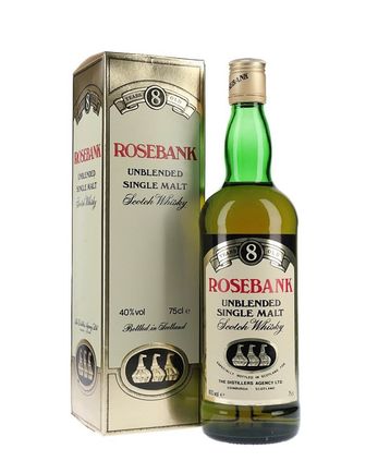 Rosebank 8 Jahre alt 3 Stills Label Bottled 1980s