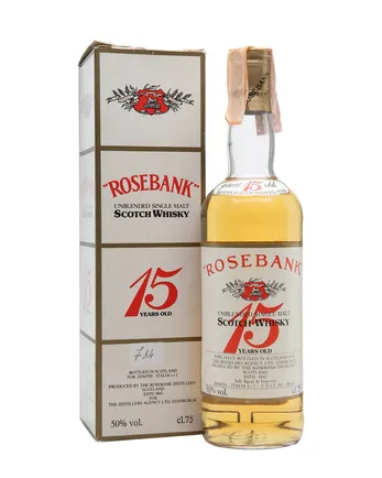 Rosebank 15 Jahre alt Bottled 1980s