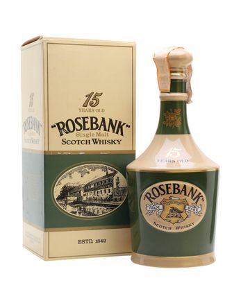 Rosebank Ceramic 15 Jahre alt Bottled 1970s