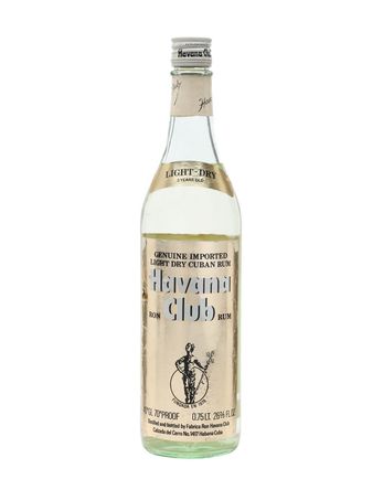 Havana Club Rum 3 Jahre alt Light Dry Bottled 1970s