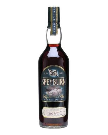 Speyburn 1977 25 Jahre alt Sherry Cask