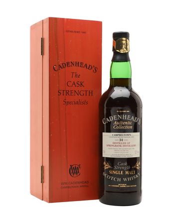 Springbank 1964 34 Jahre alt Sherrywood Cadenhead's