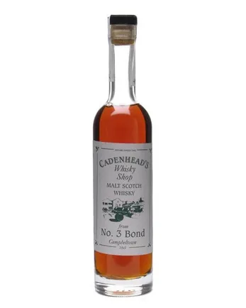 Springbank No. 3 Bond Bottled Christmas 2002 Cadenhead's