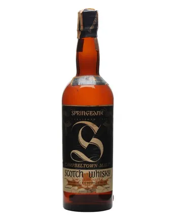 Springbank 5 Jahre alt Bottled 1960s